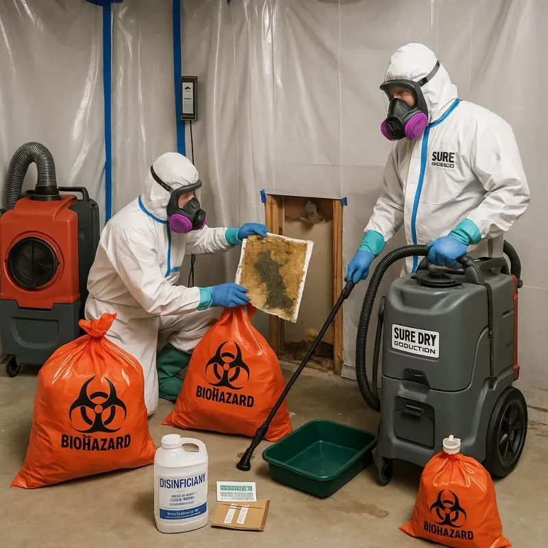 Contaminated Water Handling Protocols process in Baldwyn, MS
