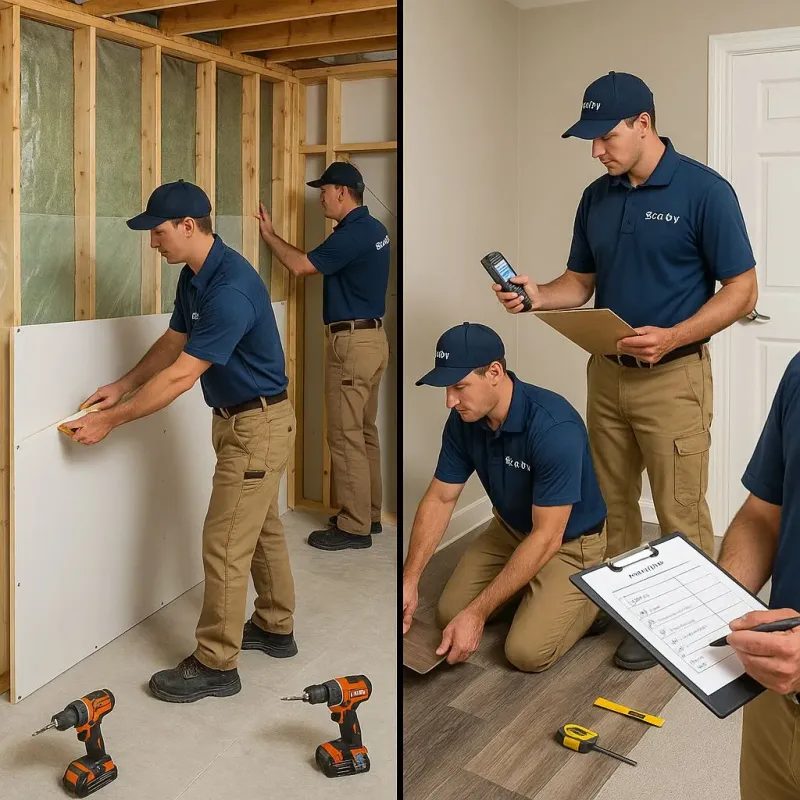 Repairs and Reconstruction process in Baldwyn, MS