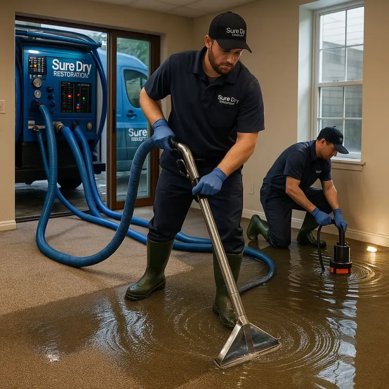 Water Extraction and Removal process in Baldwyn, MS